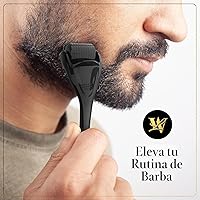 Vista 7 de Derma Roller para piel, cabello y barba - Rodillo de microagujas de titanio para mujeres y hombres para cara y cuero cabelludo, seguro y fácil
