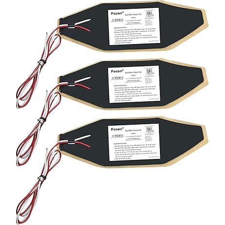Facon RV Elbow Pipe Heater Pad, Works for 1-1/2" Elbow Pipe, 3-Pack...