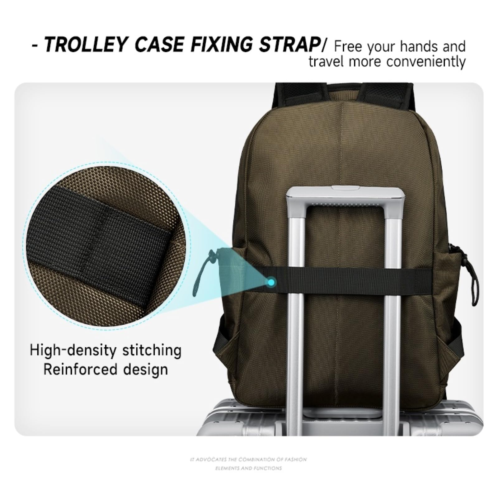 Plecak wodoodporny na laptopa 16 cali podróżny plecak biznesowy-oxford-czarny