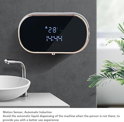 Miniatura 2 de Dispensadores automáticos, sin contacto, espuma automática, manos libres, montaje en pared, eléctrico, moderno, recargable, dispensadores de platos