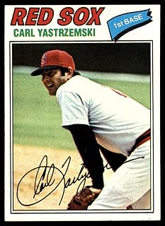 1977 Topps #480 Carl Yastrzemski Boston Red Sox MLB Baseball Card NM Near Mint
