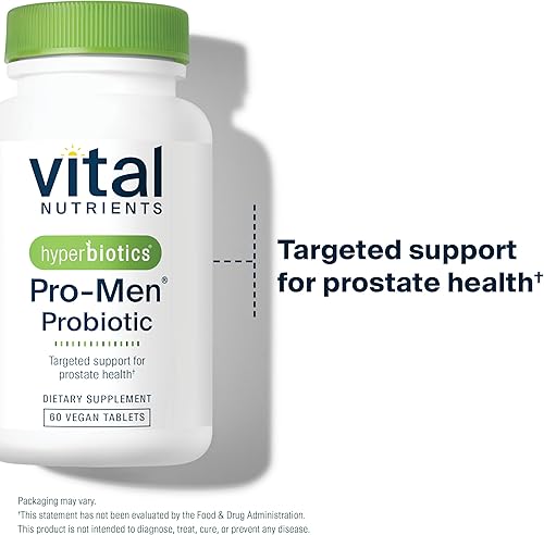 Vista 4 de Hyperbiotics Probióticos Vital Nutrients Pro Men Probióticos veganos avanzados para hombres Clínicamente estudiados para la salud