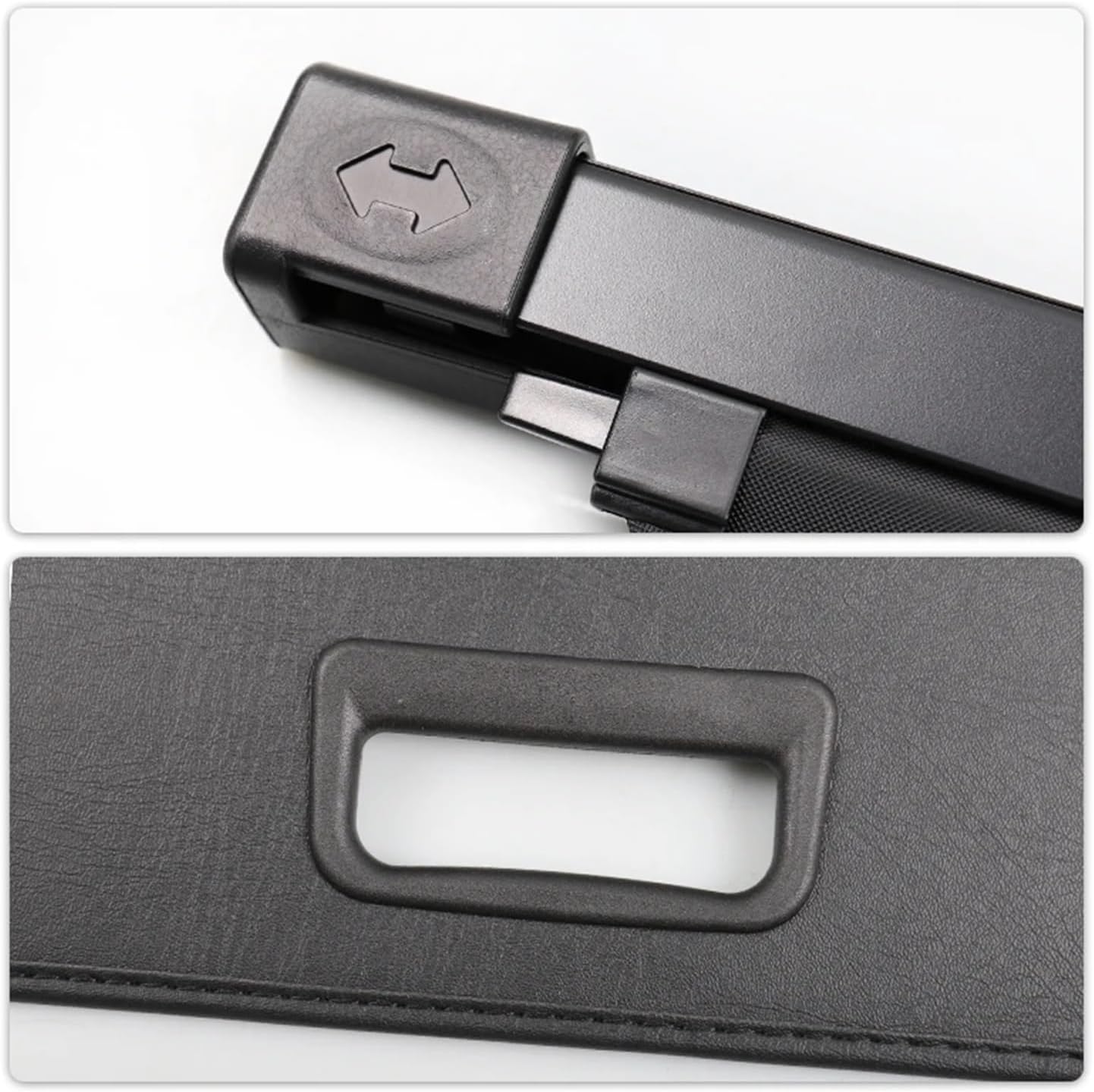 Compatible with JAC JS4 Retractable Trunk Cargo Cover Parcel Rack Waterproof Shield Privacy Auto Interior Accessories(Canvas)