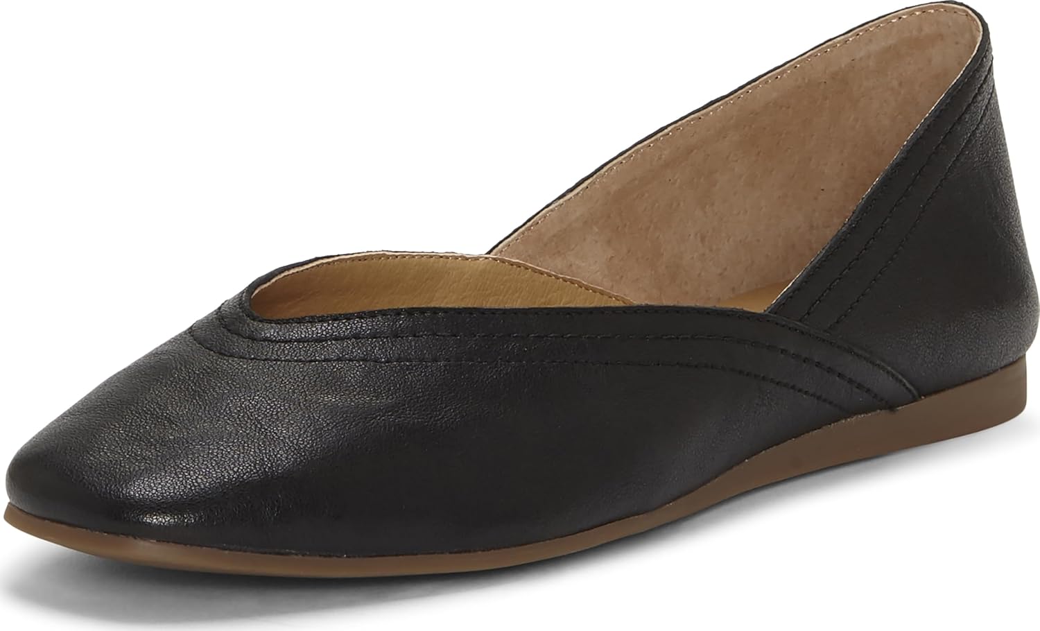 Lucky Brand Women’s Alba Ballet Square Toe Flats