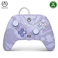 Vista 10 de PowerA Enhanced Wired Controller for Xbox Series X S - Red Camo, gamepad, wired video game controller, gaming controller, works with Xbox One Arco
