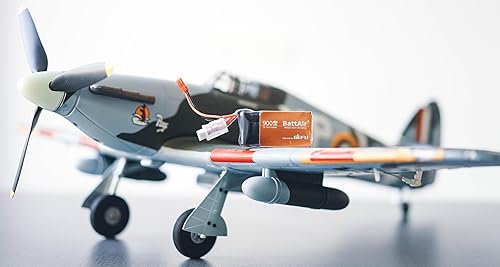 Miniatura 8 de ISDT Batería Lipo inteligente de 7,4 V 2S 900 mAh 25C BattAir RC Batería de coche con enchufe XT-60 Baterías Hobby con bolsa Lipo para avión RC