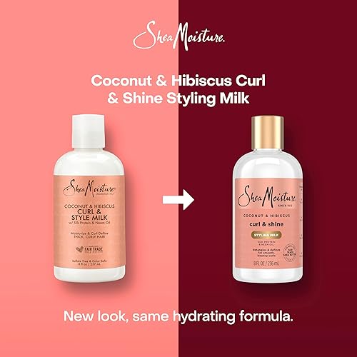 Miniatura 3 de Shea Moisture Coconut  Hibiscus Curl  Style Milk 8 oz