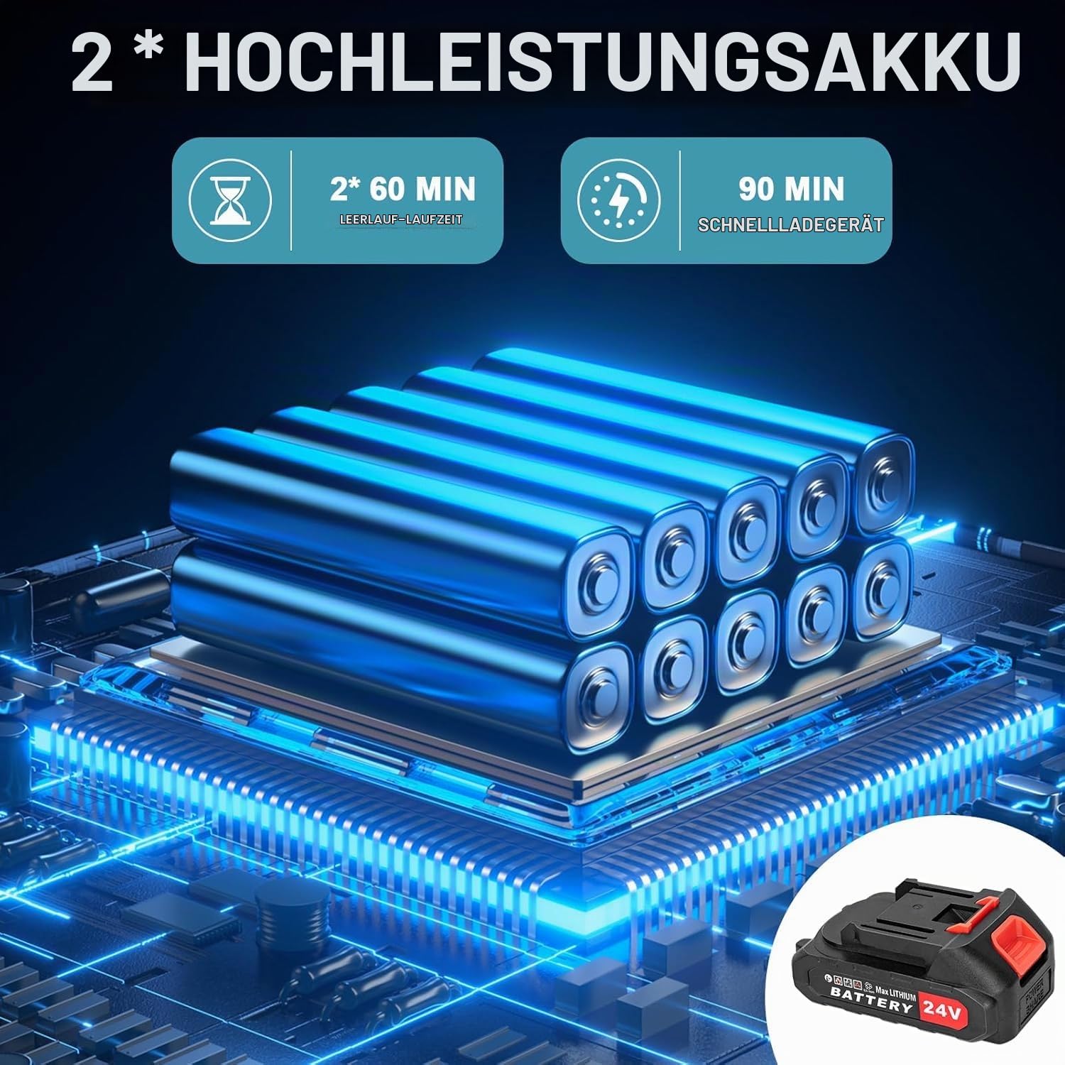 Rasentrimmer mit akku Schnurloser Rasenmäher Gras Rasenkantenschneider mit 2000mAh Akku und 3 Schneidmessertypen Unkrautschneider Werkzeug für Garten und Hof Rasenmäher kantenschneider Rasen