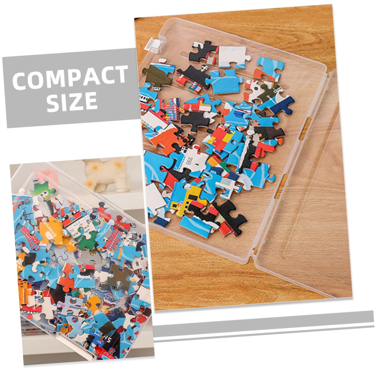Contenitore per Piccoli Accessori 2 Pezzi in Pp, Leggero