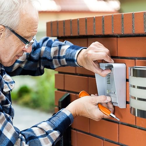 Miniatura 8 de Amaxiu Destornillador de repuesto para timbre de puerta, destornillador Torx T6 T15 de doble punta con herramienta de palanca de apertura de