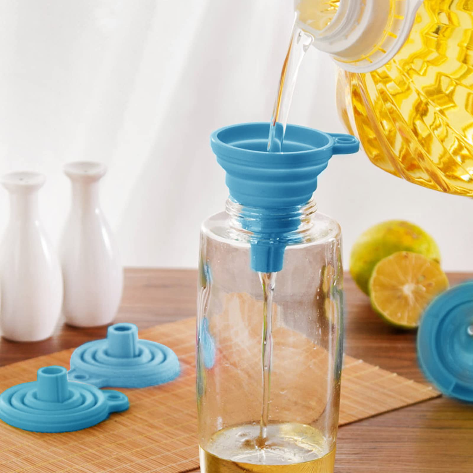 Bolsas Reutilizables Con Tapón Y Embudo MEGAROOM - 30 Unidades De 380 Ml, Ideales Para Bebidas, Viajes Y Deporte