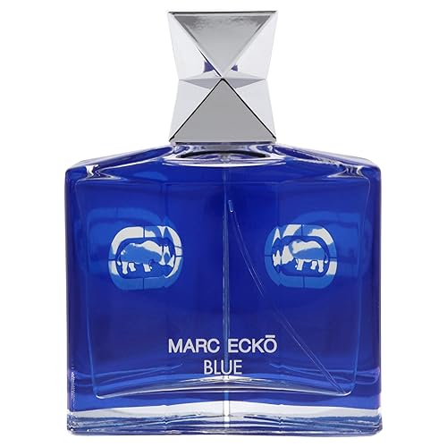 Marc Ecko Blue - Eau de Toilette en espray para hombre, 3.4 onzas