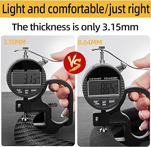 Miniatura 4 de Funda para volante de fibra de carbono, protector segmentado seguro y antideslizante, accesorio duradero y fácil de instalar para volantes de ajuste