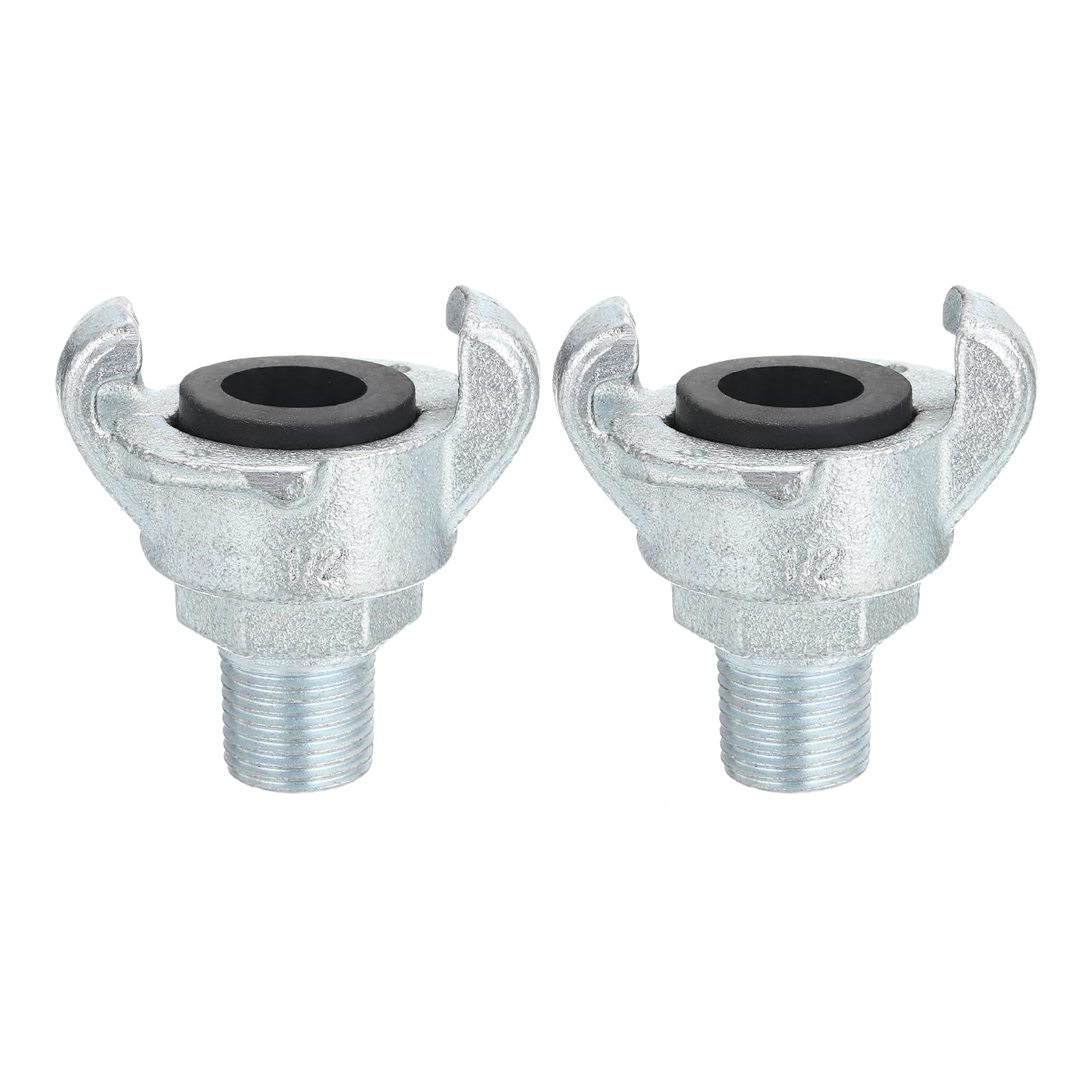 Raccord tuyau d'air G1/2 en fer zingué étanche et anti-corrosion uxcell