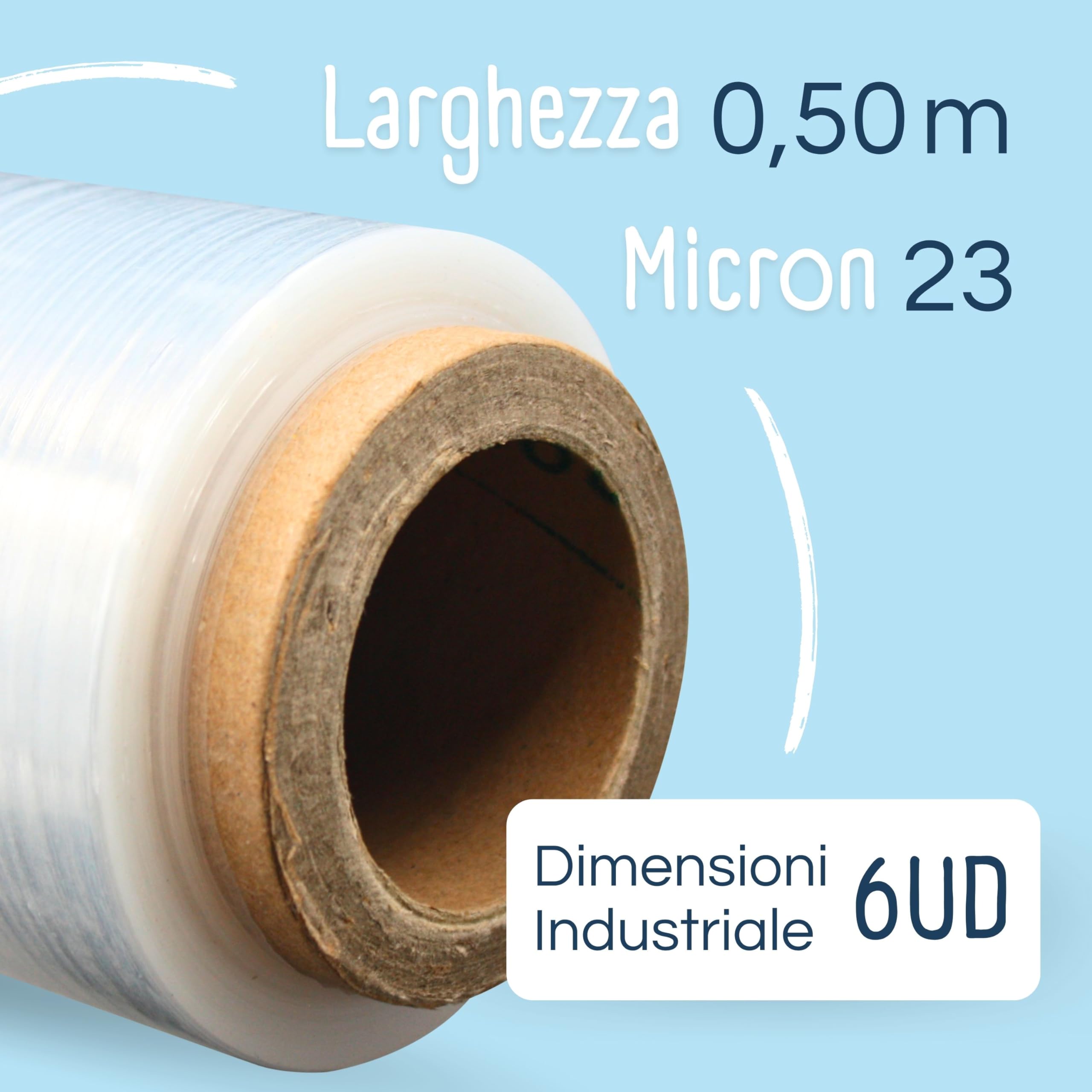 Raylu Paper Film per imballaggio industriale resistente alta elasticità 6 pezzi