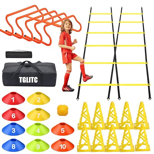Agility Ladder & Speed Hurdles Soccer Training
