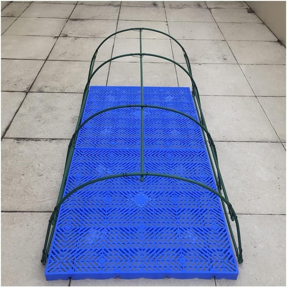 Palette en plastique de stockage étanche pour entrepôt et garage
