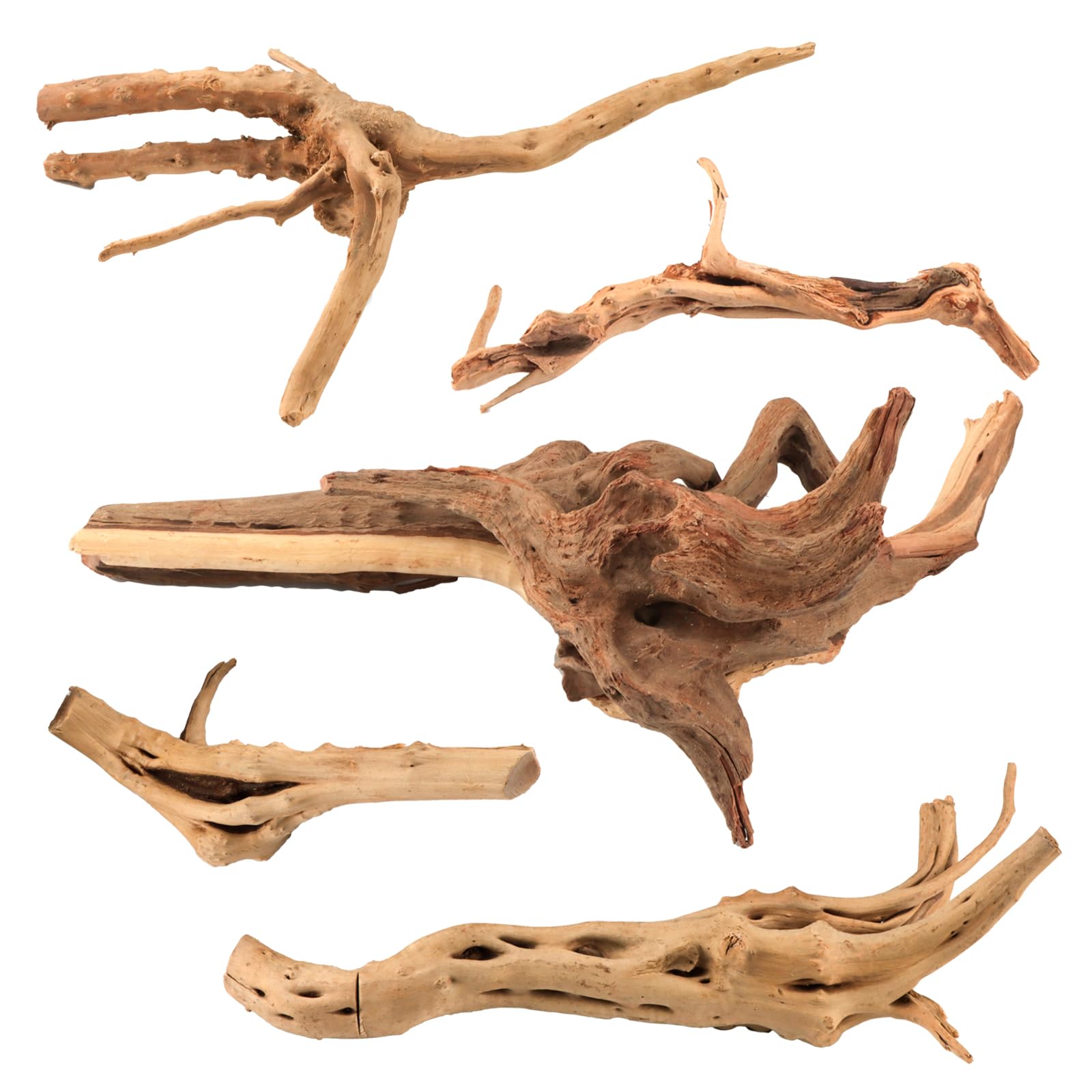 Vmiapxo 5-Piece Spider Wood