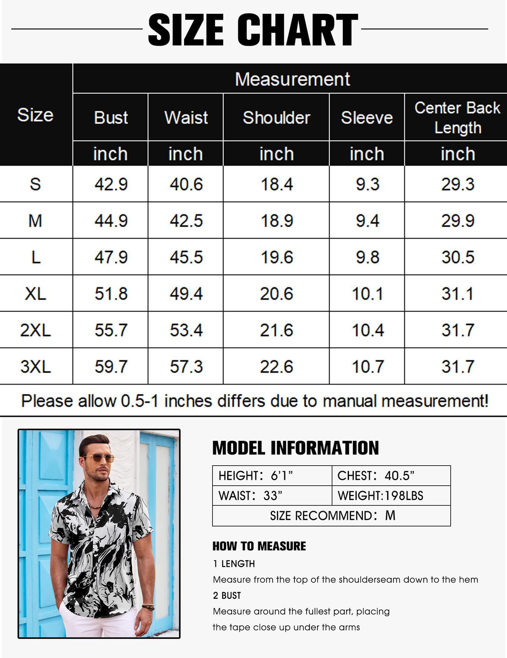 COOFANDY Camisa Hawaiana de Manga Corta de Verano para Hombre Estilo Resort Camisa Ligera con Botones Camisa Casual
