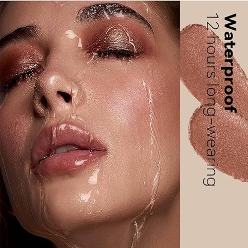 Miniatura 5 de Sombra de ojos en barra 2 en 1, lápiz delineador de ojos, lápiz afilable, multiusos, de larga duración, delineador de ojos, impermeable, de larga