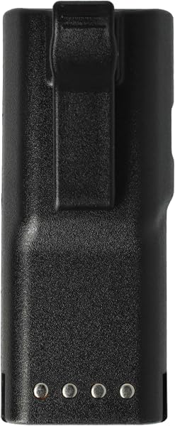 vhbw 2x Battery compatible with Motorola CP450, GP300, GP308, CP450LS, CP250 Radio, Walkie-Talkie (1800 mAh, 7.5 V, NiMH) + Belt Clip - 4