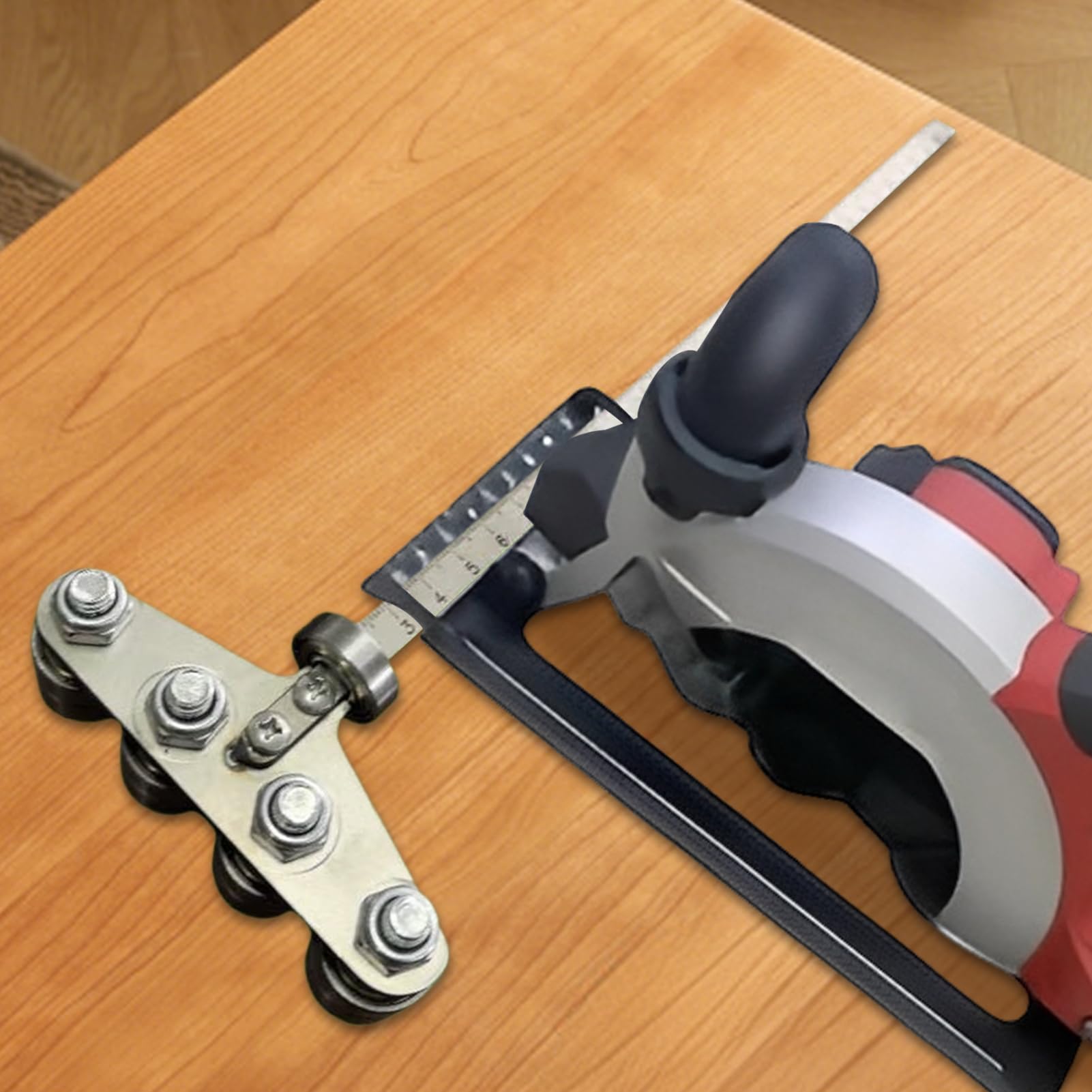 Guida Posizionamento Misurazione Calibro Per Taglio E Misurazione Con Guida | Utensile Da Taglio Guida Rotaia Per Falegnameria Metallo Bricolage Industriale Costruzione