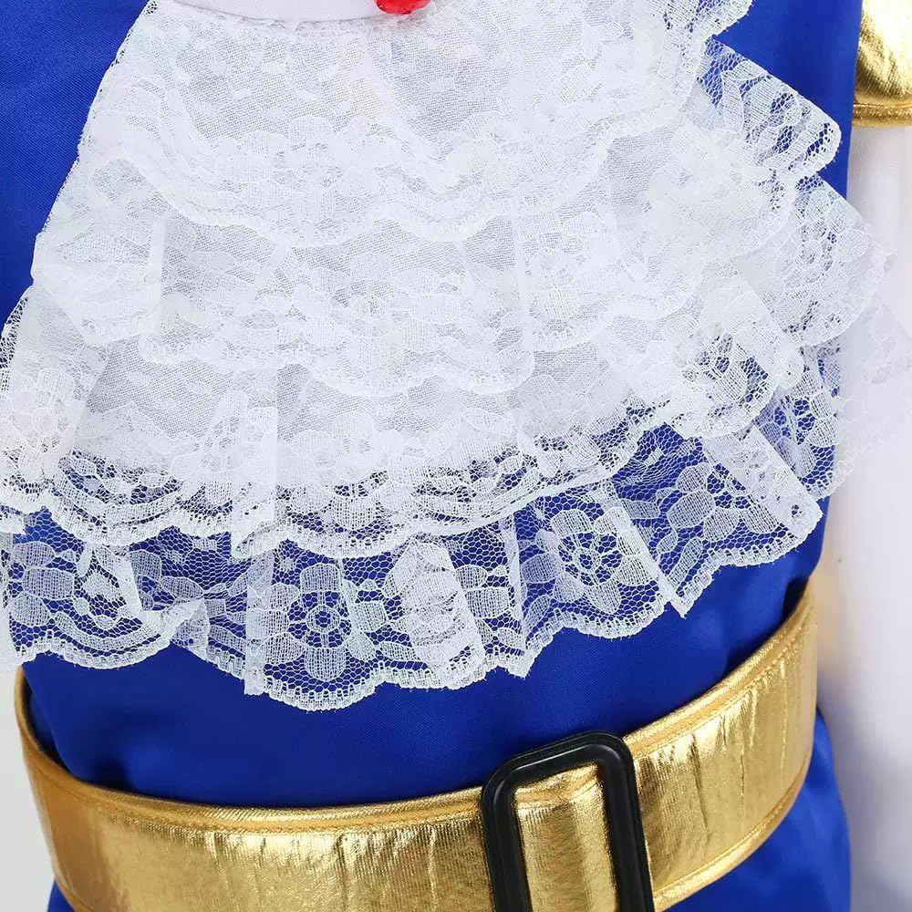 Akokvlar 10 Pcs Prince Charming Costume for Boys Medieval Royal King Outfits for Kids - Image 4