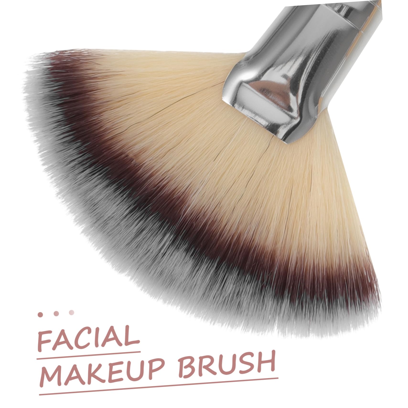 FRCOLOR 20pezzi Per Per Fard e Illuminante Professionali Per Makeup Setole Morbide e Densità