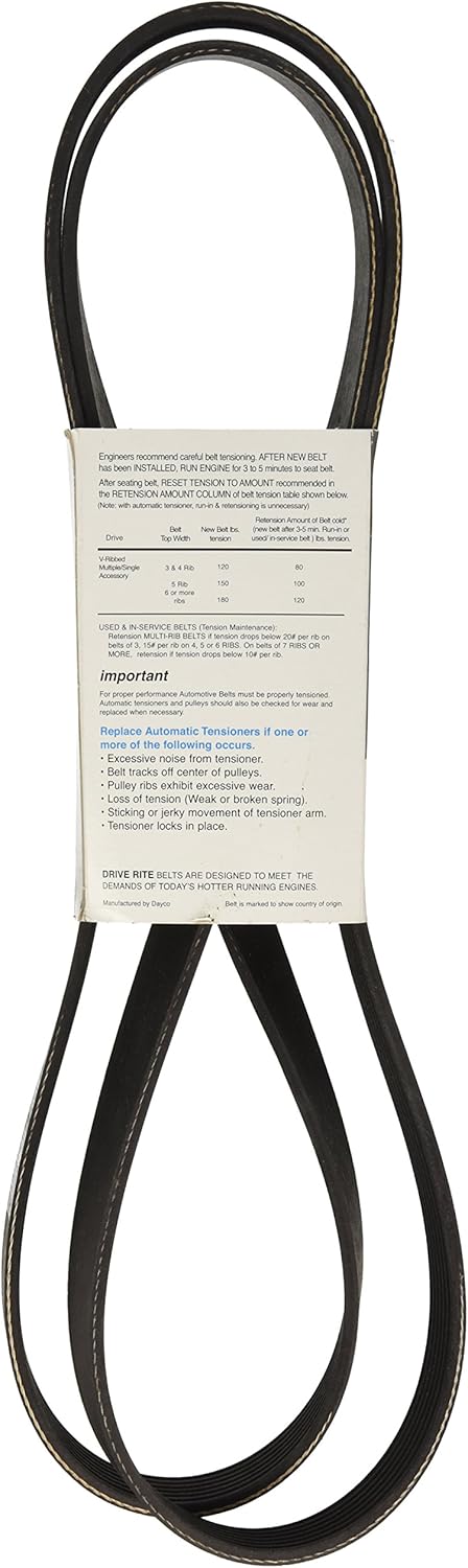 Dayco Drive Rite 5070763DR Serpentine Belt