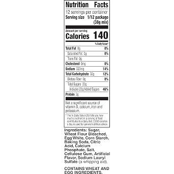 Betty Crocker Ready to Bake Angel Food Cake Mix, 16 oz. (Pack of 12) | Fluffy Sponge Texture, Perfect For Parties Or Last-Minute Desserts, Pairs Well With Fruit Or Icing