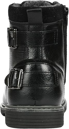 Vista 5 de Bruno Marc Botas de motocicleta para hombre, botas de vestir Oxford