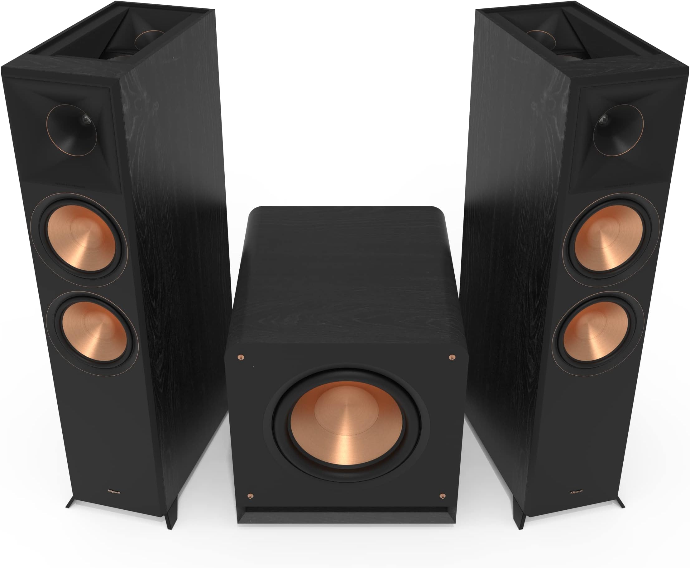 Klipsch 2.1.2 Ebony System - Model RP-8060FA II, RP-1400SW