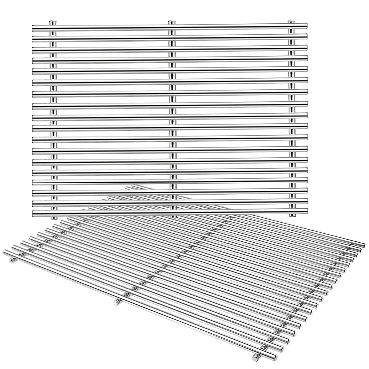 Orgneas 18.75" Cooking Grate for Weber Genesis II 300 Genesis II LX 300 Series Gas Grills, Genesis II E/S 310 315 325 330 335 Stainless Steel Grill Grate Replacement Parts for Weber 66095 66802 66805