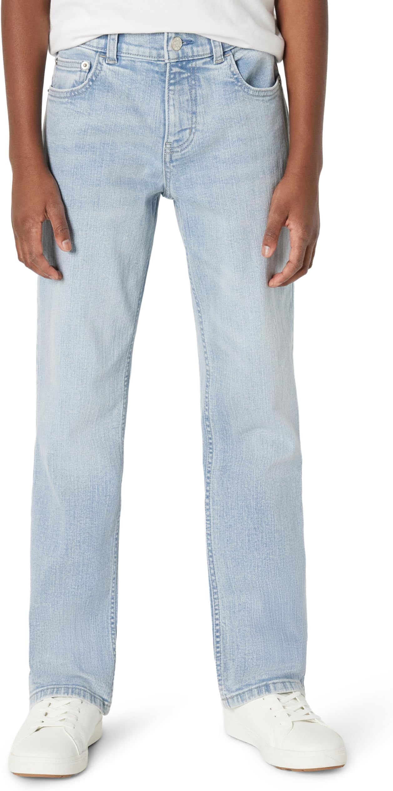 Boys' Medium Stretch Regular-Fit Bootcut Jeans