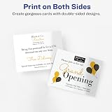 Avery Printable Postcards, 4.25" x 5.5", Glossy White, 100 Blank Postcards for Inkjet and Laser Printers (8383) – view 4