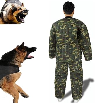 Training Dog Protective Clothing, Professional Dog Bite Sleeves Suit, Dog Training Suit, Body Protection Police Dog Training Bite Suit for Training & Protection