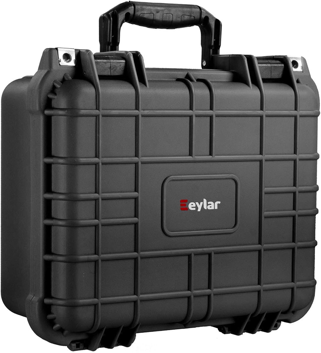 Eylar Hard Gun Case Water & Shock Proof with Foam TSA Approved 13.37 Inch 11.62 Inch 6 Inch Black