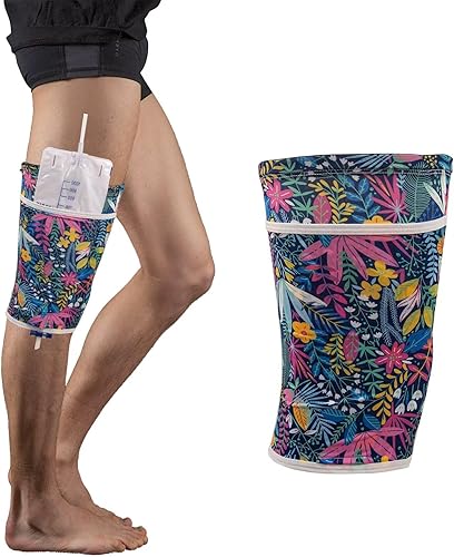 Miniatura 7 de Soporte para bolsa de pierna de catéter, funda para catéter, bolsa de pierna para orina, fundas para catéter, correa de pierna Foley, funda de bolsa