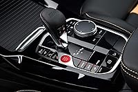 Vista 5 de iJDMTOY Cubierta decorativa de aluminio anodizado para motor de arranque/parada, compatible con BMW G20 3 Series, G22/G26 4 Series i4, G15 8 Series