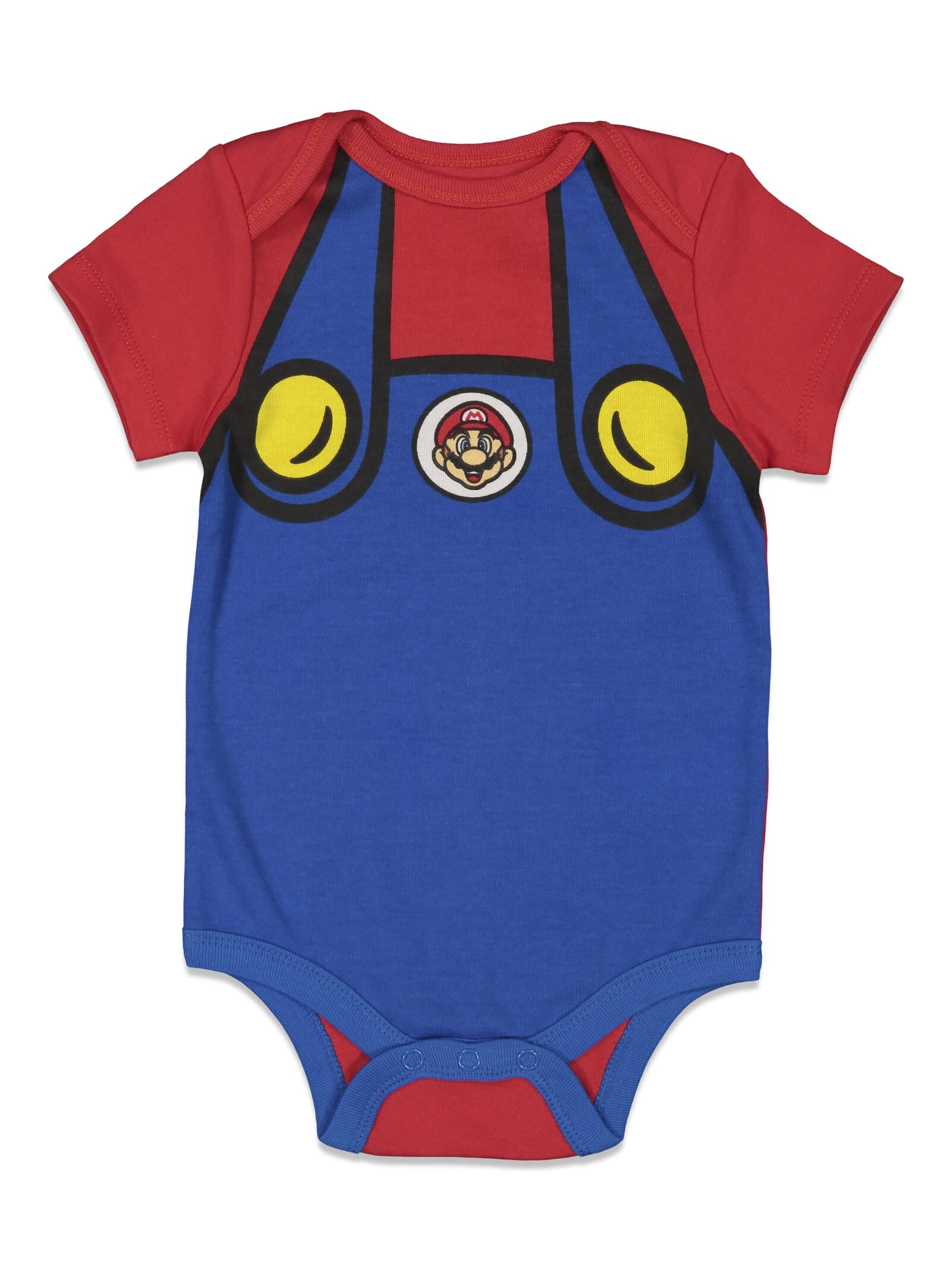 Super Mario Nintendo Mario Luigi Baby Costume Short Sleeve