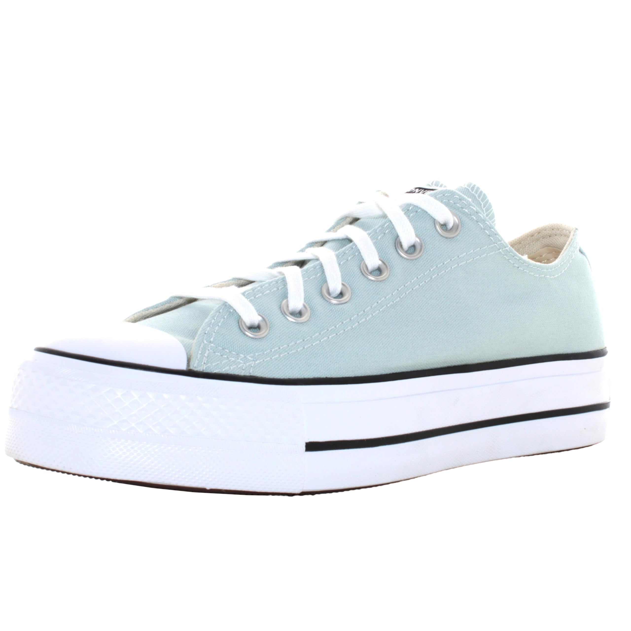 Converse Zapatillas Azules Chuck Taylor All Star Lift Ox Sugar Platform Baja Lona