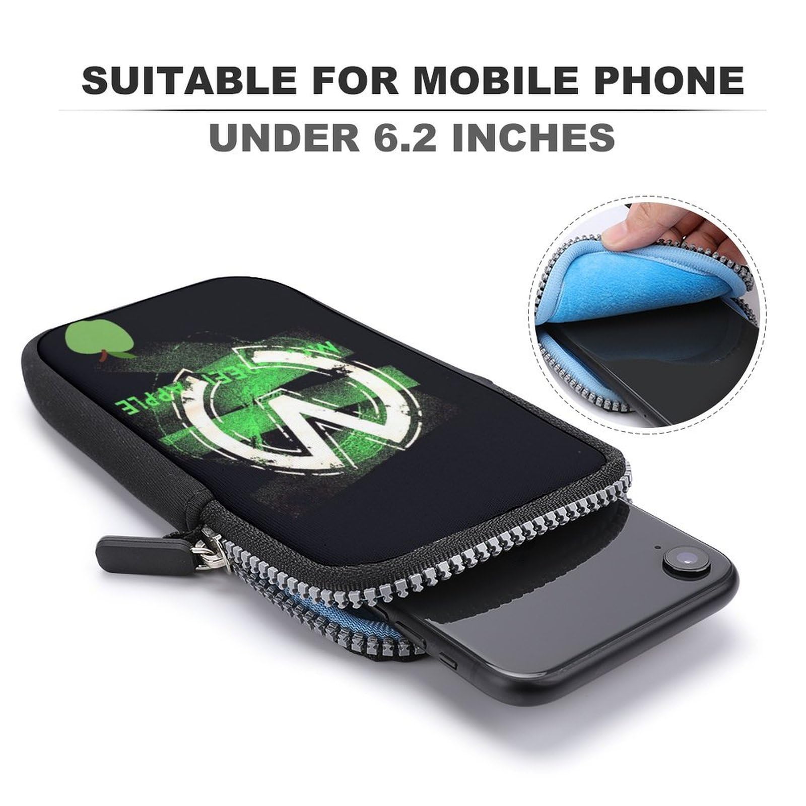 Amazon.co.jp: ミセス・グリーン・アップル 4 スマホポーチ 携帯電話