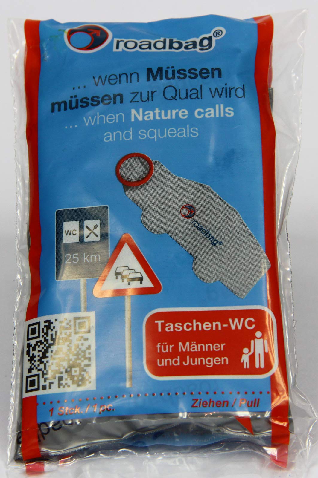 roadbag® - Das Mobile Einweg-WC für Männer 40er Set