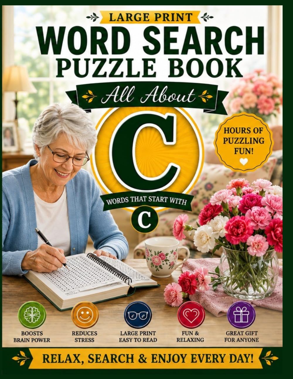 Calm & Clever C Word Search Book