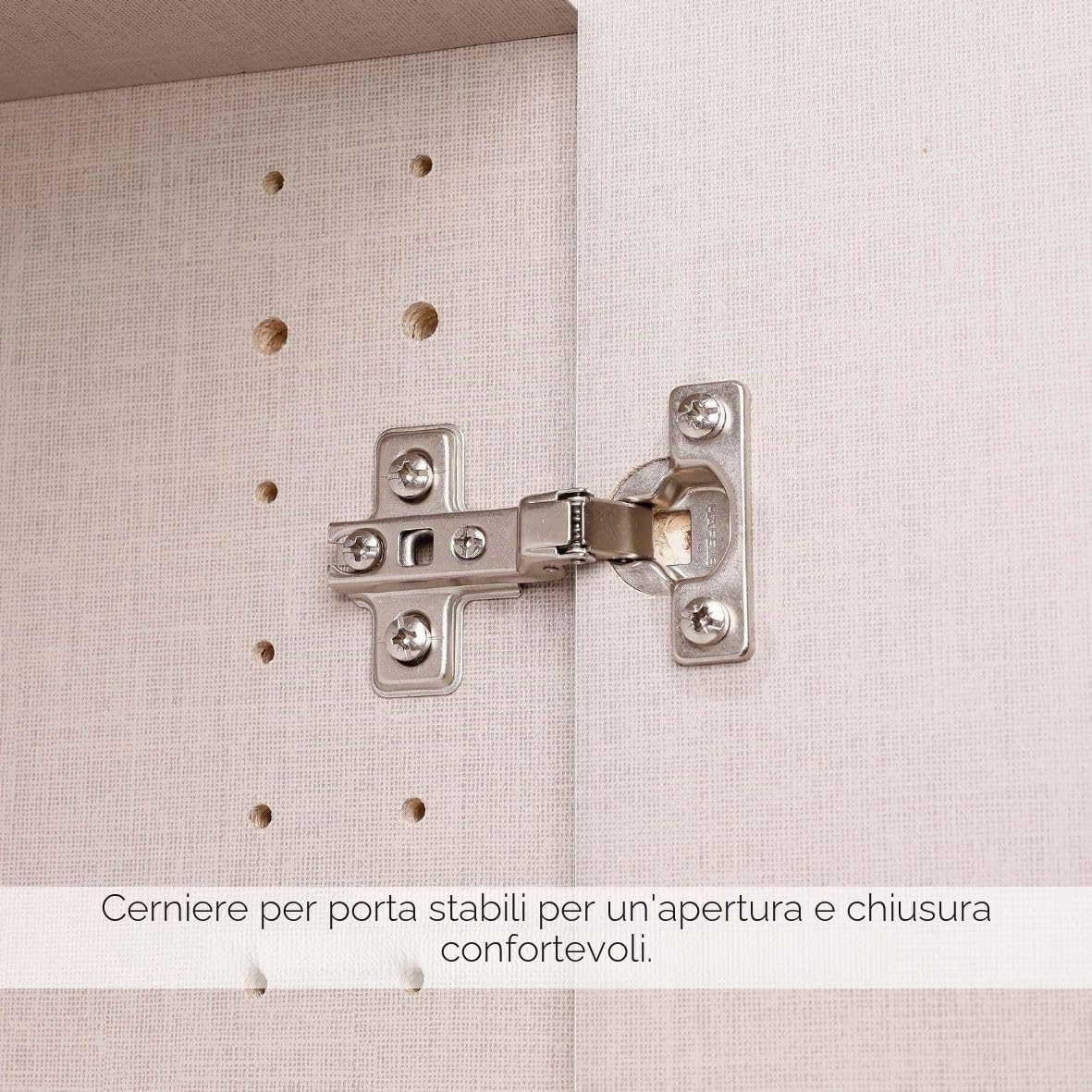 Rauch Möbel Barcelona - Camera da letto in rovere Sanremo chiaro/grigio lava, composto da letto con superficie di appoggio 160 x 200 cm, con 2 comodini e armadietto con ante sospese, 226 x 210 x 62 cm