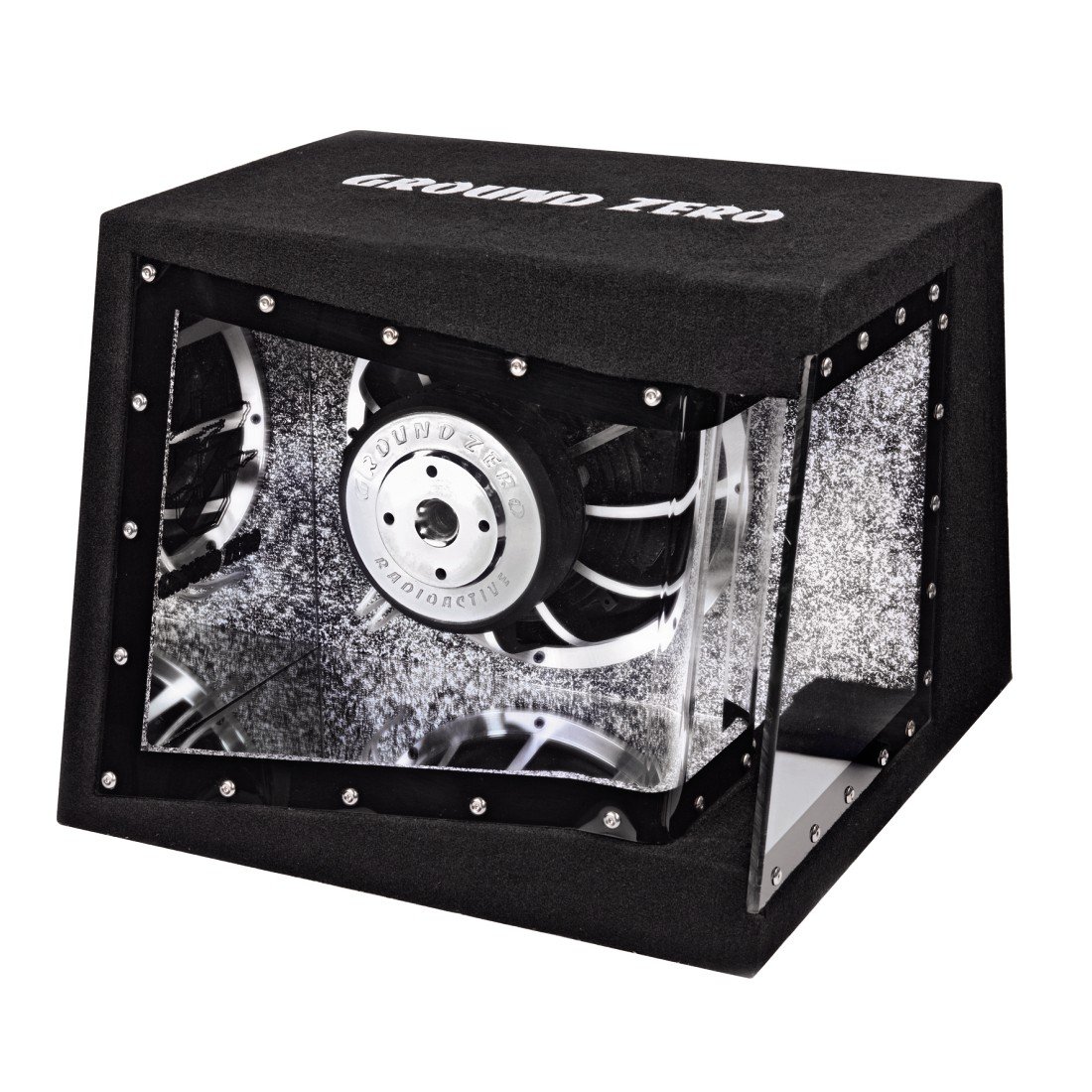 Ground Zero GZRB 250BPX Bandpass Subwoofer with LED illumination