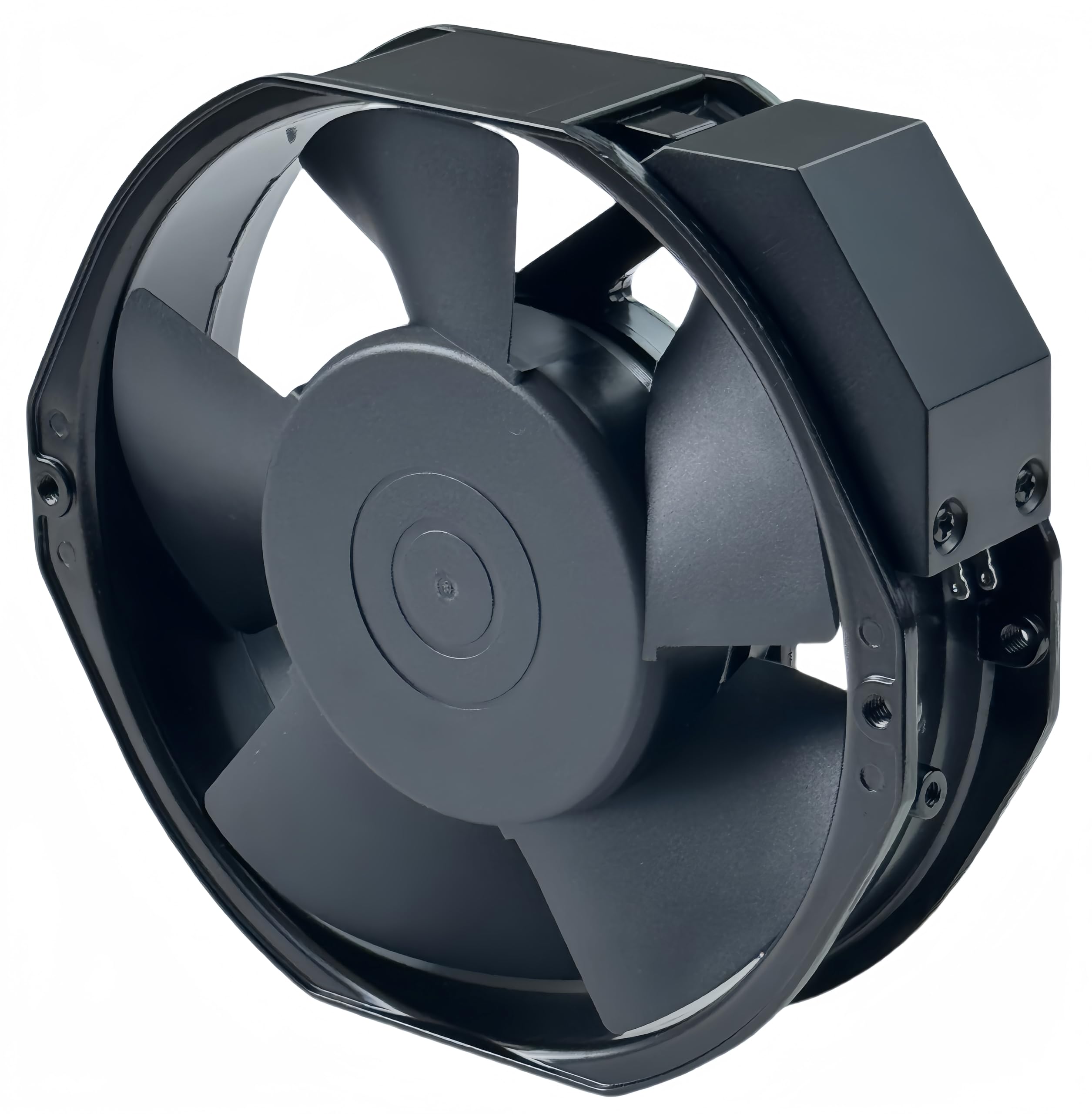 Ventilador de refrigeración ebm-papst W2E142-BB01-01 7056ES, ventilador de metal resistente a altas temperaturas, 230 V, 50/60 Hz, 27/28 W, 172 x 150 x 38 mm, ventilador de refrigeración de flujo