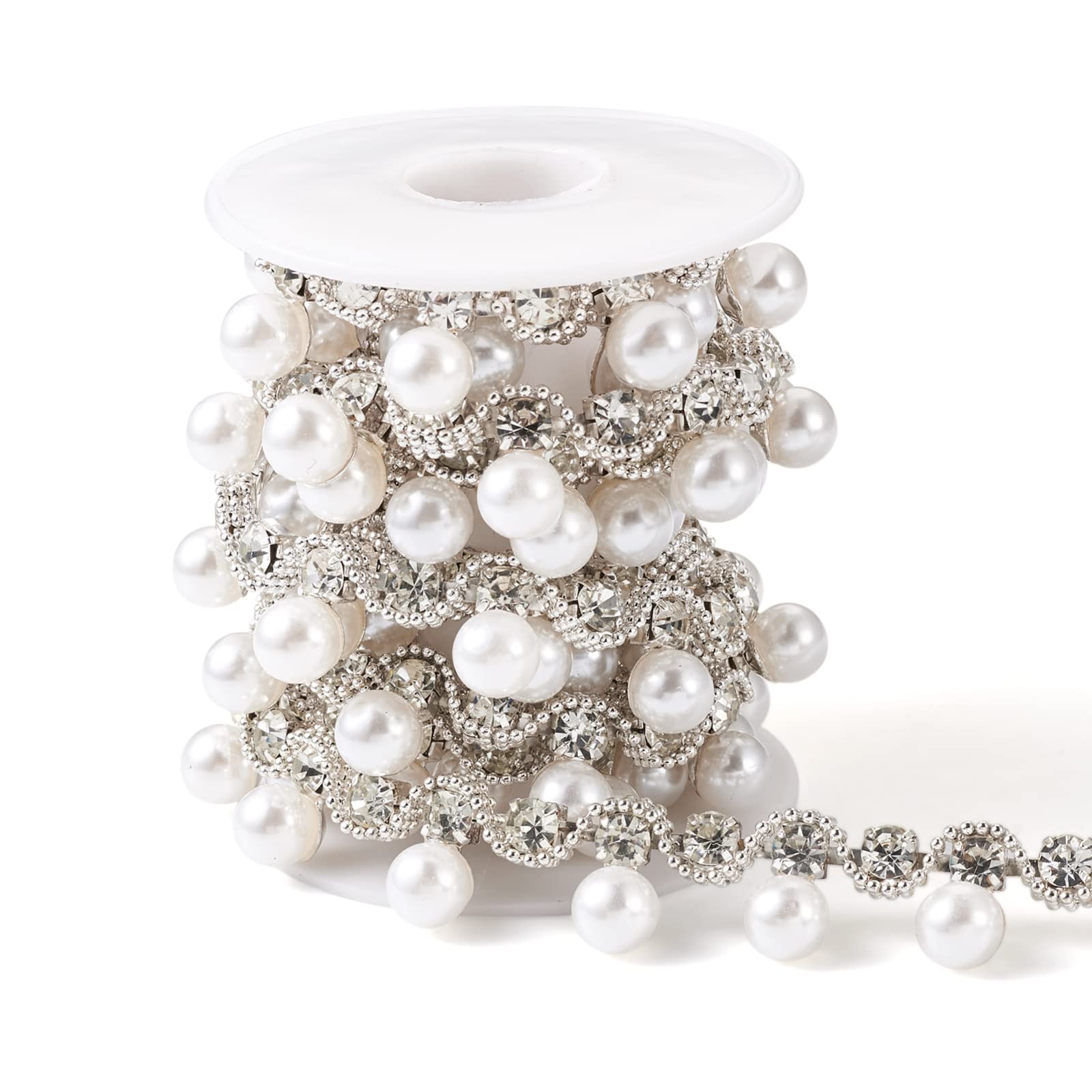 Catena Strass Di Cristallo - 10 Metri, 2.6mm, Per Decorazioni Fai Da Te, Matrimoni E Gioielli