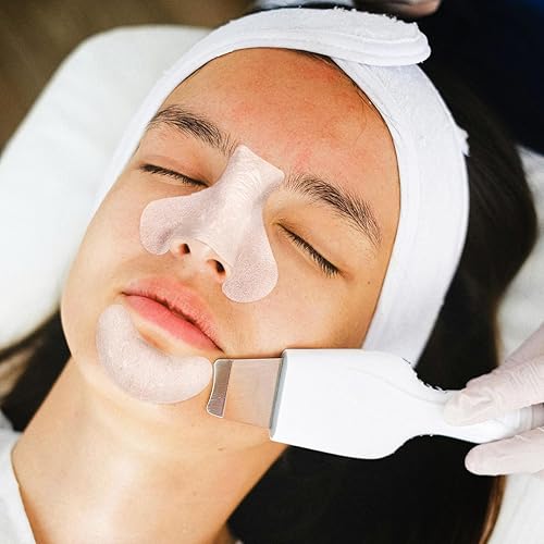 Miniatura 4 de 200 parches de película para poros de nariz para eliminación de filamentos sebáceos, parches suaves de puntos negros para doble barbilla sonrisa