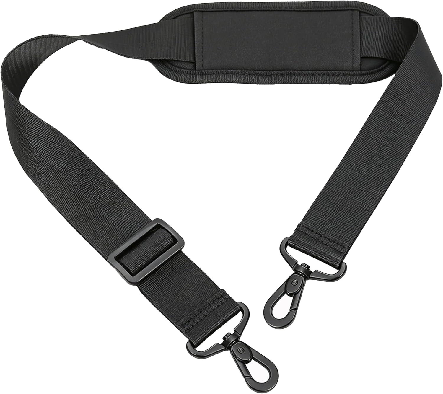 Shoulder Strap, 56 Inch Universal Adjustable Shoulder Belt with Metal Hooks
